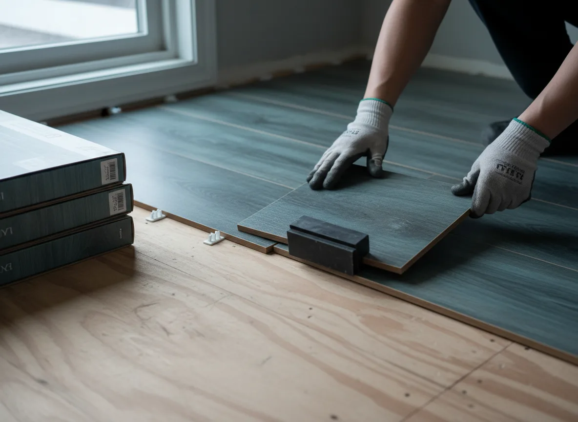 Luxury Vinyl Plank Installation company in Sheldon Springs, VT